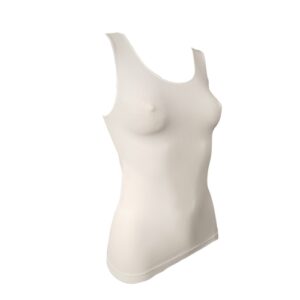 Canotta seamless donna spalla larga (confezione da 3)